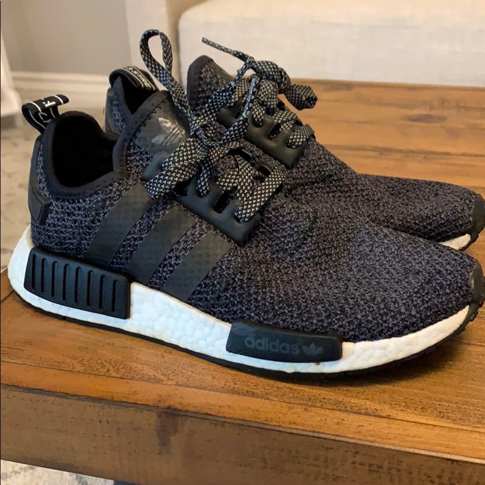 adidas NMD black shoes